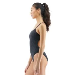 Costume TYR Lapped Solid Nero Donna 10 Costume TYR Lapped Solid Nero Donna -Swim Fit Sconto tyr clap7a001 005