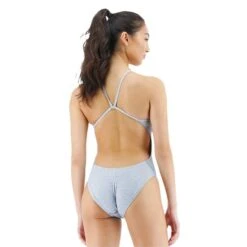 Costume TYR Lapped Solid Grigio Donna 11 Costume TYR Lapped Solid Grigio Donna -Swim Fit Sconto tyr clap7a019 006