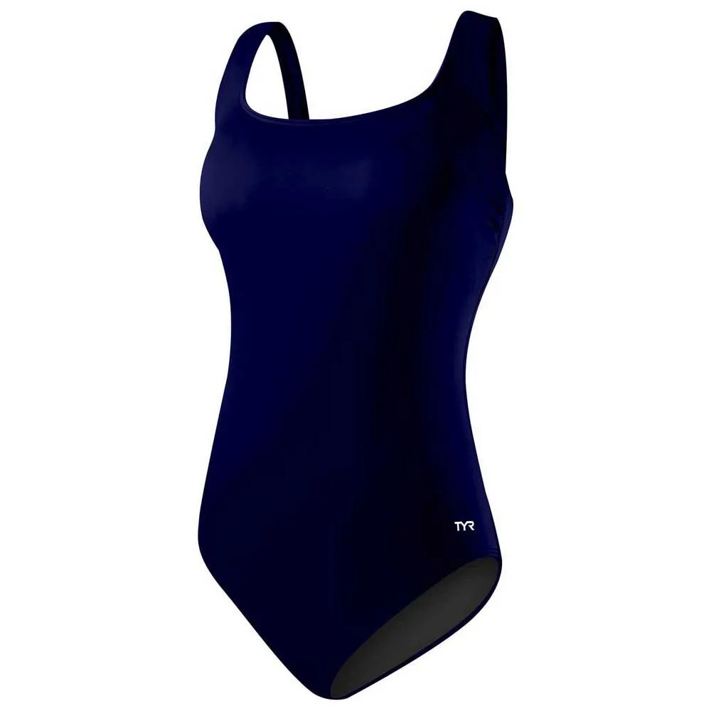 TYR Costume Intero Solid Scoop Neck Controlfit 3 TYR Costume Intero Solid Scoop Neck Controlfit - immagine 3