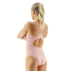Costume TYR Lapped Solid I Rosa Pastello Donna -Swim Fit Sconto tyr dlap7a668 003