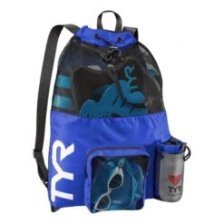 Zaino TYR Big Mesh Mummy 40L Blu Scuro