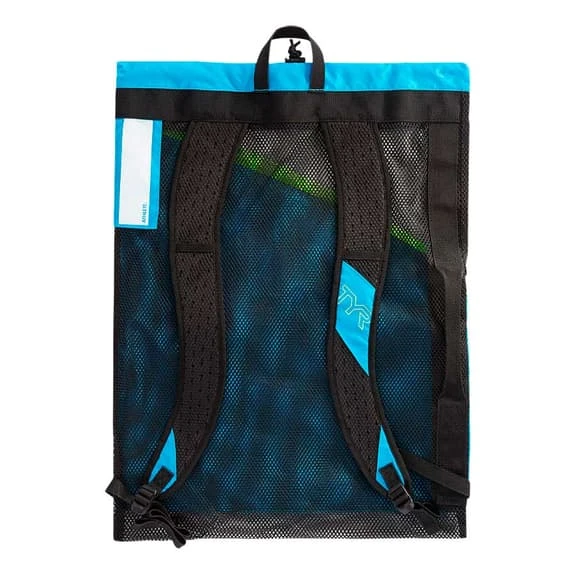 Zaino TYR Team Elite Mesh 40L Blu Giallo 2 Zaino TYR Team Elite Mesh 40L Blu Giallo - immagine 2