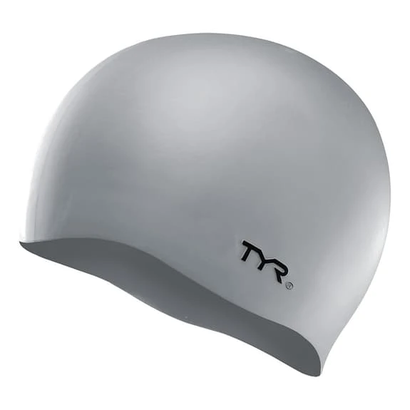 Cuffia Nuoto TYR Silicone No Wrinkle Grigio 1 Cuffia Nuoto TYR Silicone No Wrinkle Grigio