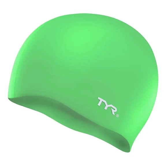 Cuffia Nuoto TYR Silicone No Wrinkle Verde Bambini 1 Cuffia Nuoto TYR Silicone No Wrinkle Verde Bambini