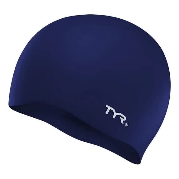 Cuffia Nuoto TYR Silicone No Wrinkle Blu Navy Bambini 1 Cuffia Nuoto TYR Silicone No Wrinkle Blu Navy Bambini