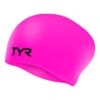 Cuffia Nuoto TYR Silicone Cap Long Hair Fucsia