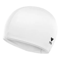 Cuffia Nuoto TYR Solid Lycra Bianco