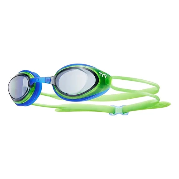 Occhialini TYR Blackhawk Racing Verde Con Lenti Trasparenti Bambini 1 Occhialini TYR Blackhawk Racing Verde Con Lenti Trasparenti Bambini