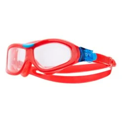 Occhialini TYR Orion Rosso Blu Con Lenti Trasparenti Bambini