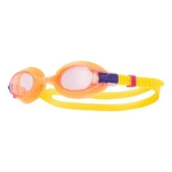 Occhialini TYR Swimple Arancione Giallo Con Lenti Trasparenti Rosso Bambini