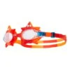 Occhialini TYR Swimple Starfish Rosso Arancione Con Lenti Trasparenti Bambini
