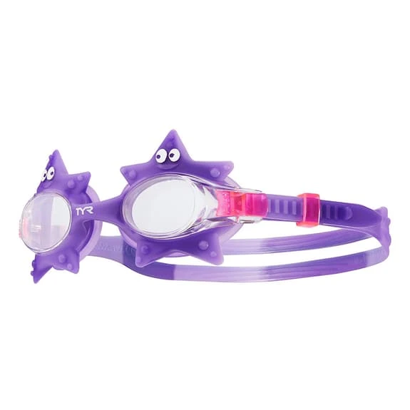 Occhialini TYR Swimple Starfish Lilla Con Lenti Trasparenti Bambini 1 Occhialini TYR Swimple Starfish Lilla Con Lenti Trasparenti Bambini