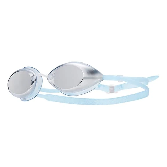 Occhialini TYR Tracer Racing Blu Con Lenti A Specchio Grigio Bambini 1 Occhialini TYR Tracer Racing Blu Con Lenti A Specchio Grigio Bambini