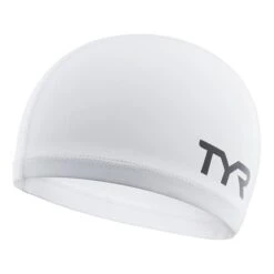 Cuffia Nuoto TYR Silicone Comfort Bianco