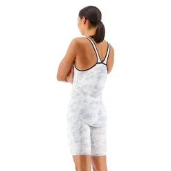 Costume TYR Venzo Camo Bianco Donna -Swim Fit Sconto tyr vzccb6a100 003