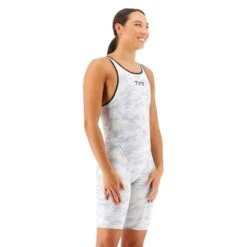 Costume TYR Venzo Camo Bianco Donna -Swim Fit Sconto tyr vzccb6a100 005