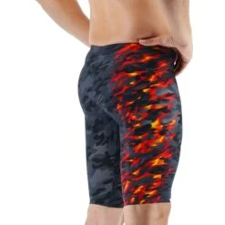 Costume TYR Venzo Camo Nero Grigio Arancione 10 Costume TYR Venzo Camo Nero Grigio Arancione -Swim Fit Sconto tyr vzclw6a937 005